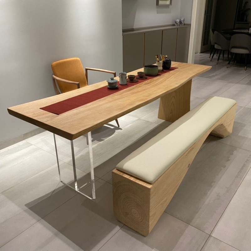 Home Furniture & Hardware Trading - Table flottante nordique en bois massif