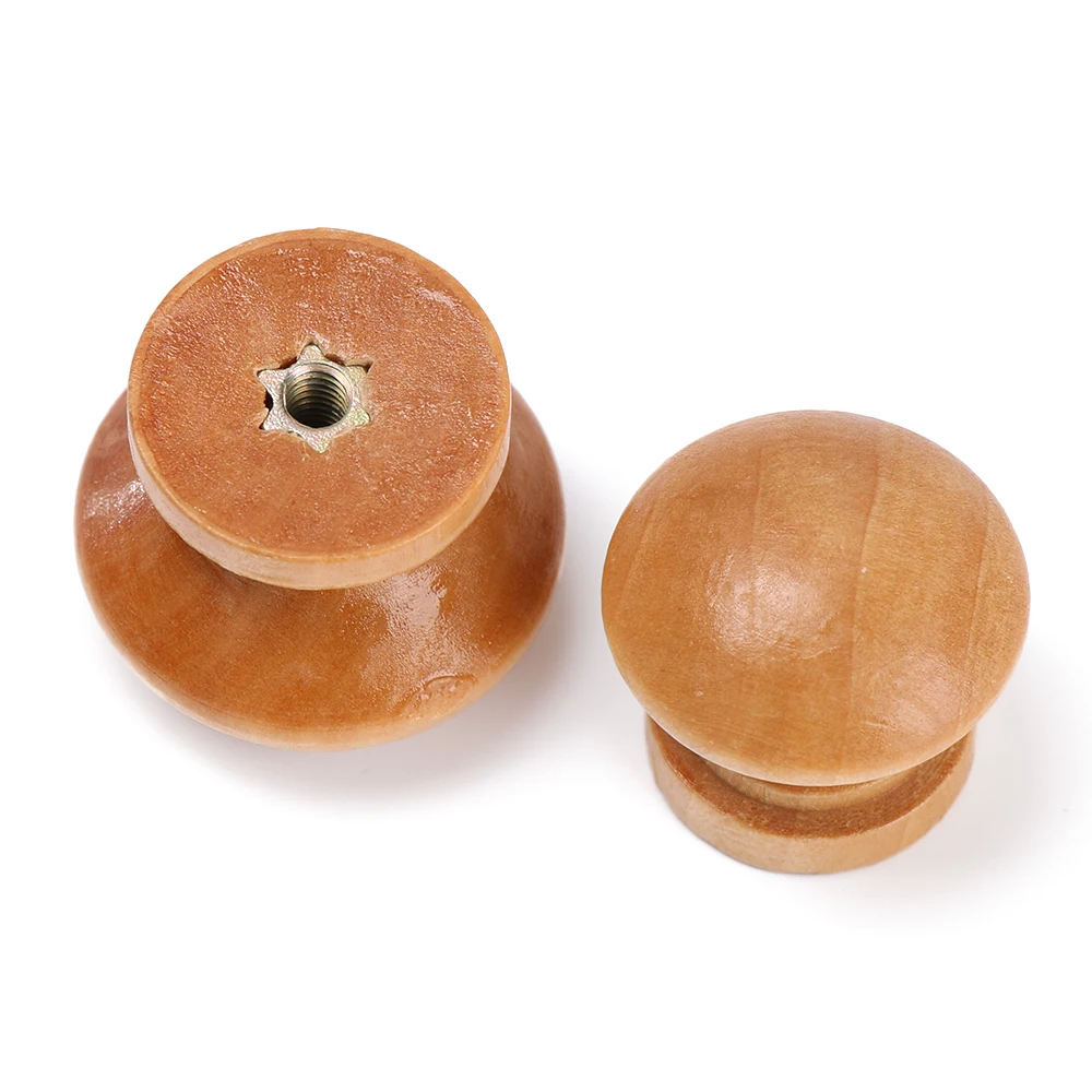 Furniture Hardware Wood - Lot de 10 poignées de tiroir