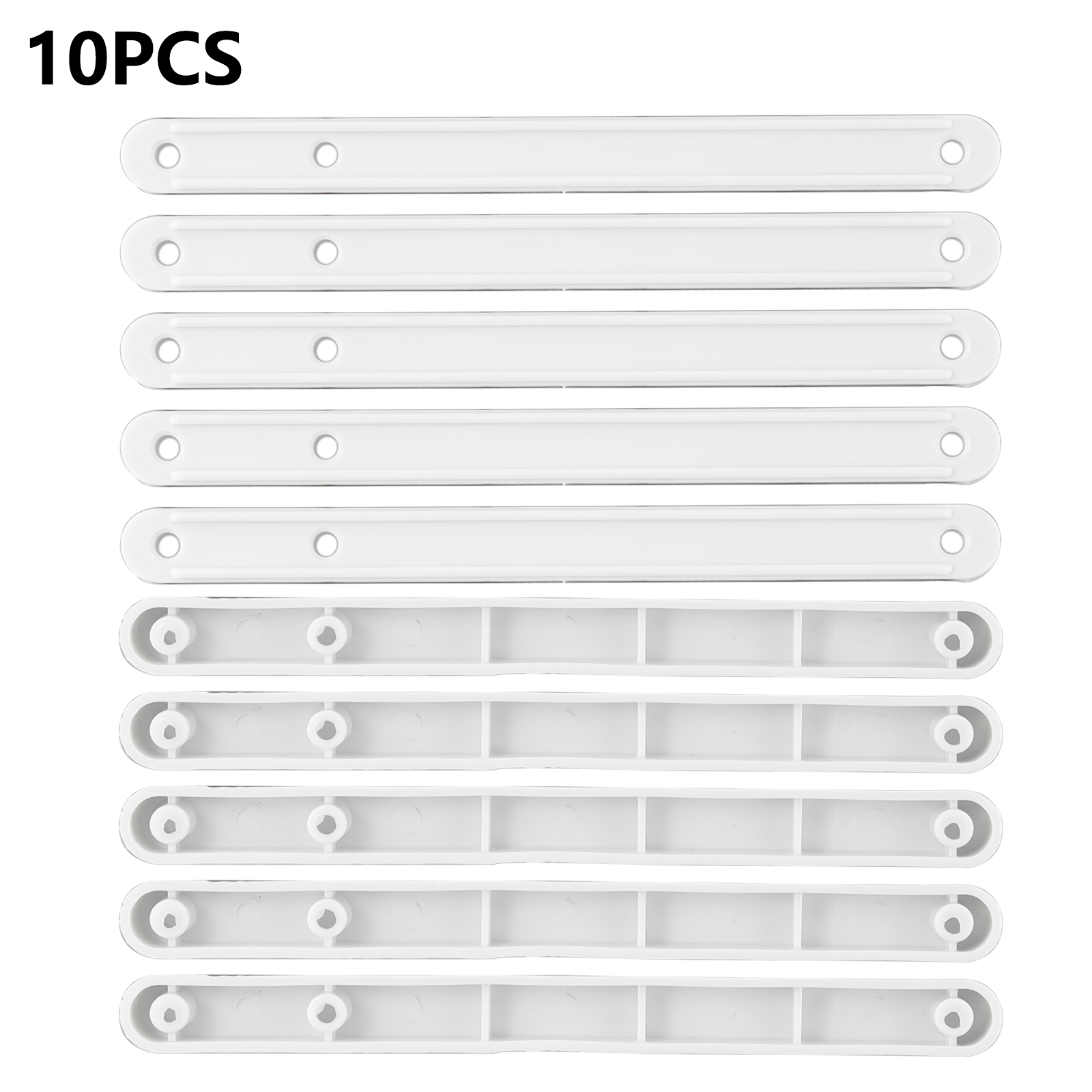 Drawer Slide Pair - Glissières de tiroir en plastique, 10