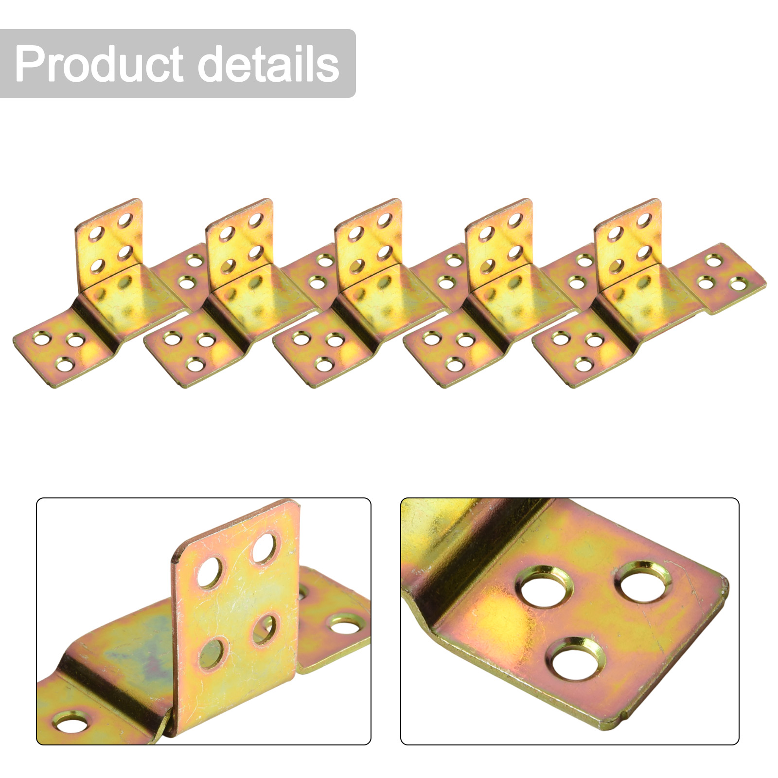 Furniture Hardware Fasteners - Lot de 5 supports de lit