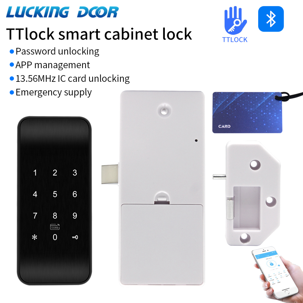 Furniture Hardware Manufacturer - TTLOCK-Serrure Intelligente RFID BLE pour Meubles,
