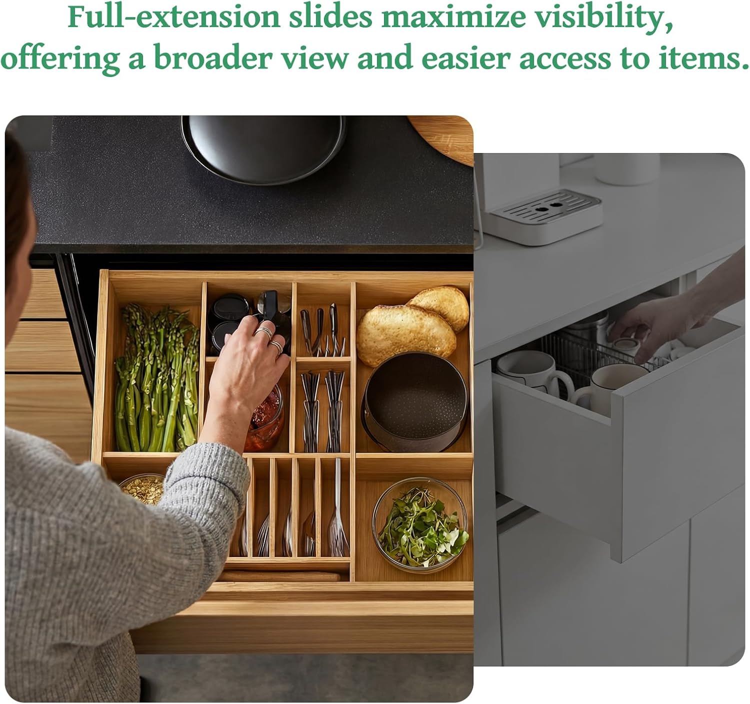 Glissières de tiroir à rouleme - Drawer Slide Pair avis et prix