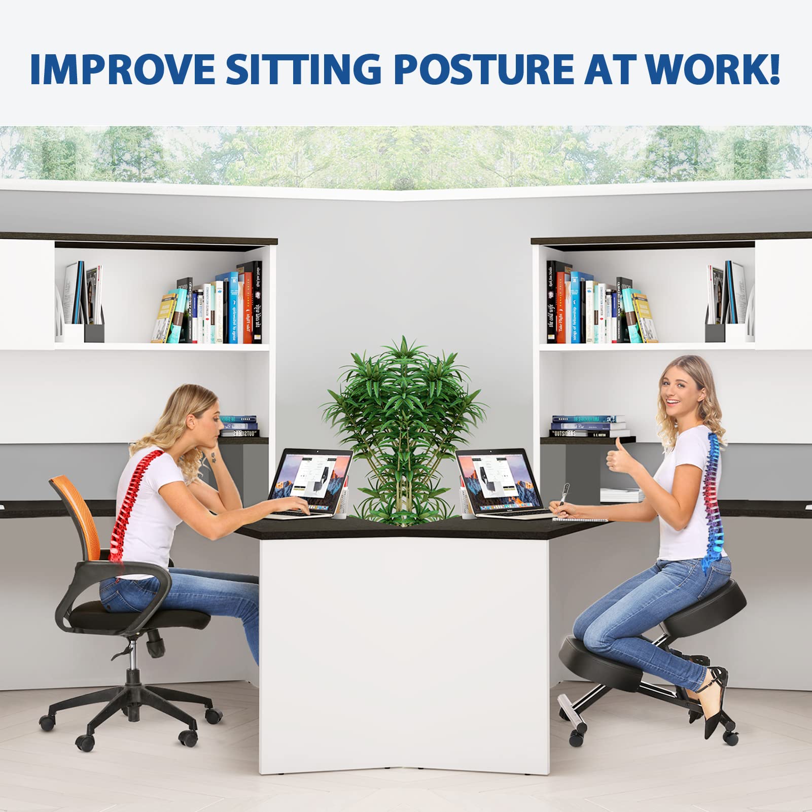 Chaise à genoux ergonomique po - Home Furniture & Hardware Trading avis et prix