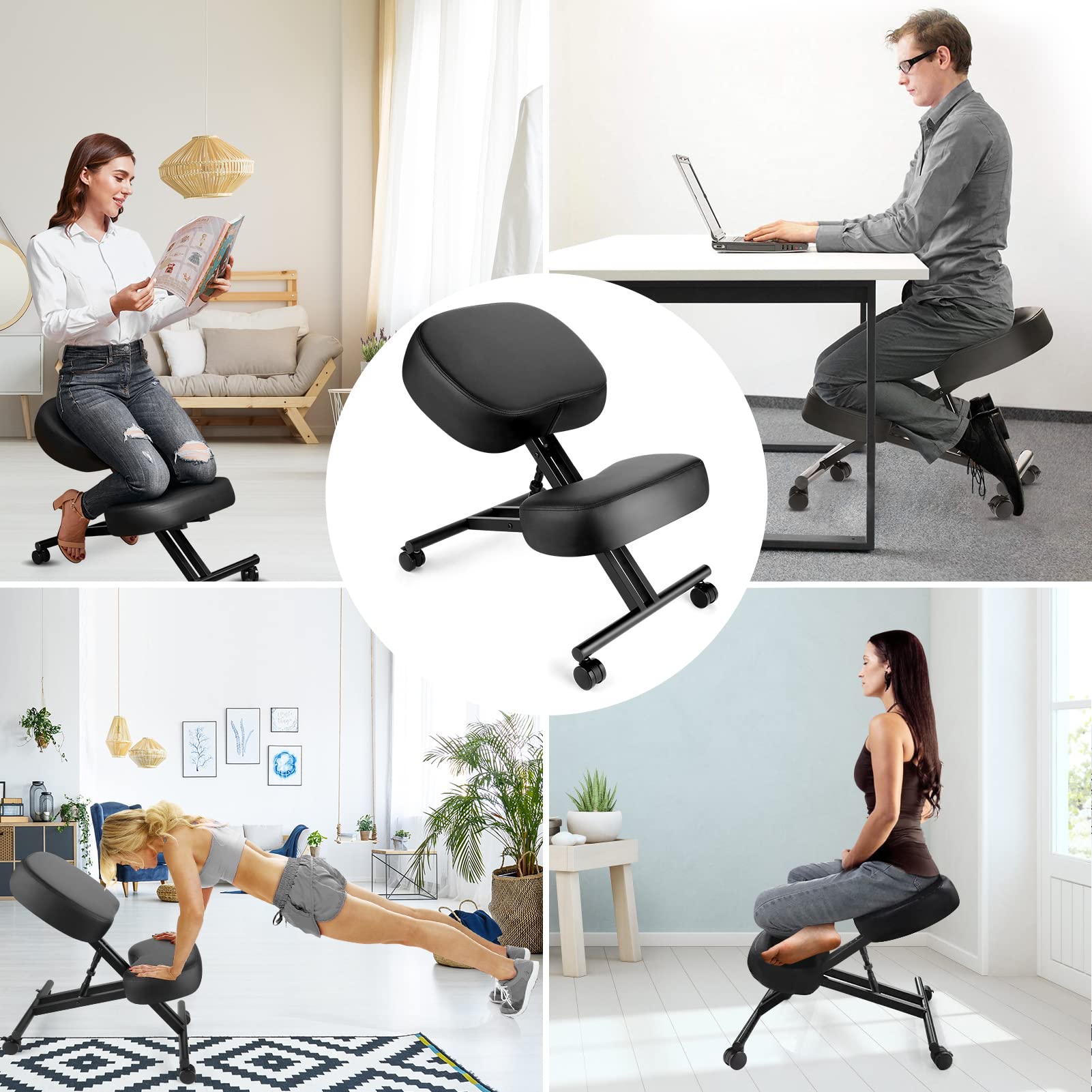 Chaise à genoux ergonomique po - Home Furniture & Hardware Trading avis et prix