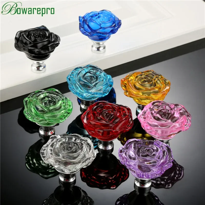 Bowarepro 50MM cristal Rose ve - Furniture Hardware Manufacturer avis et prix