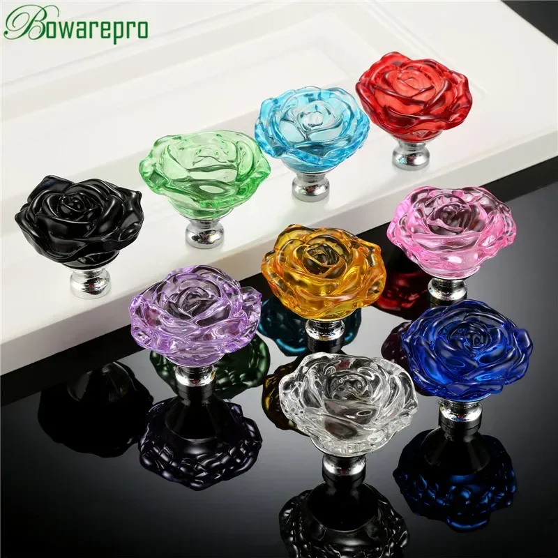 Bowarepro 50MM cristal Rose ve - Furniture Hardware Manufacturer avis et prix