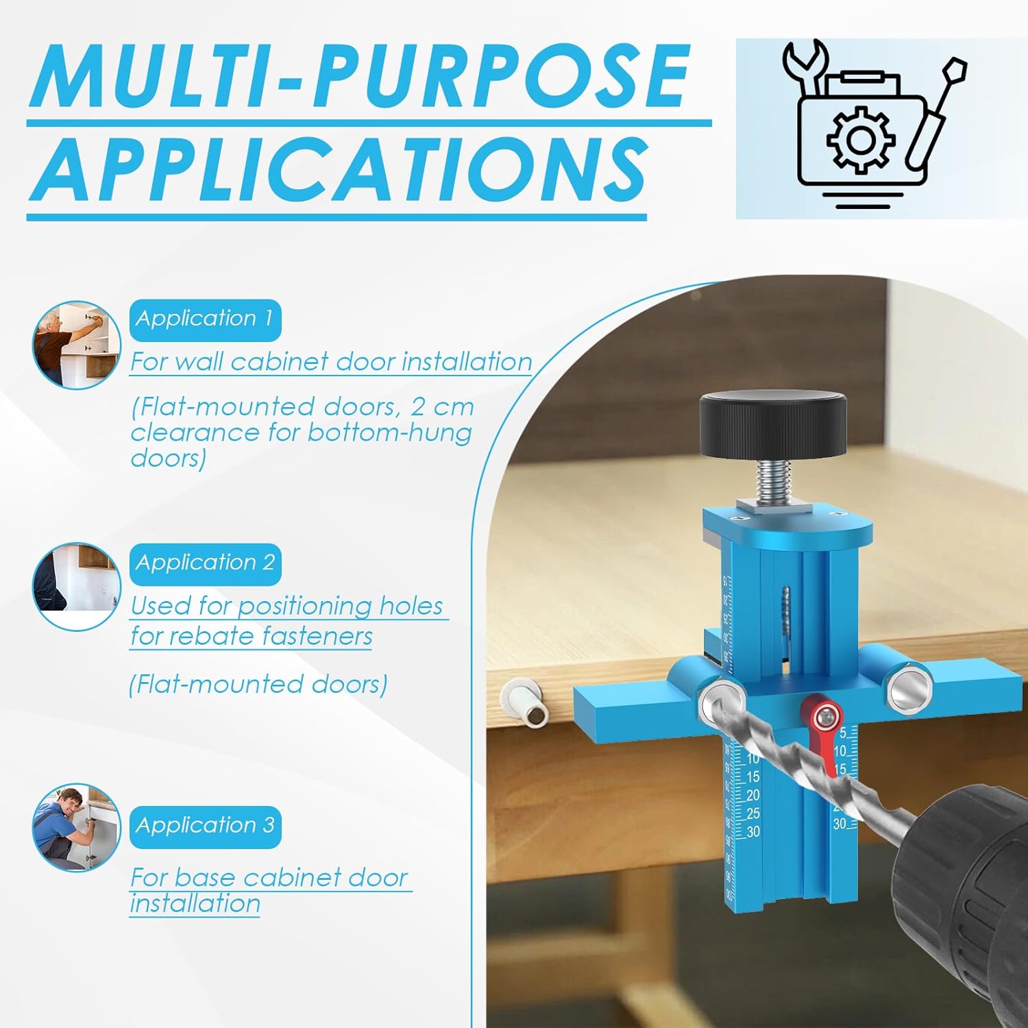 Gabarit de montage de porte d' - Furniture Hardware Jig avis et prix