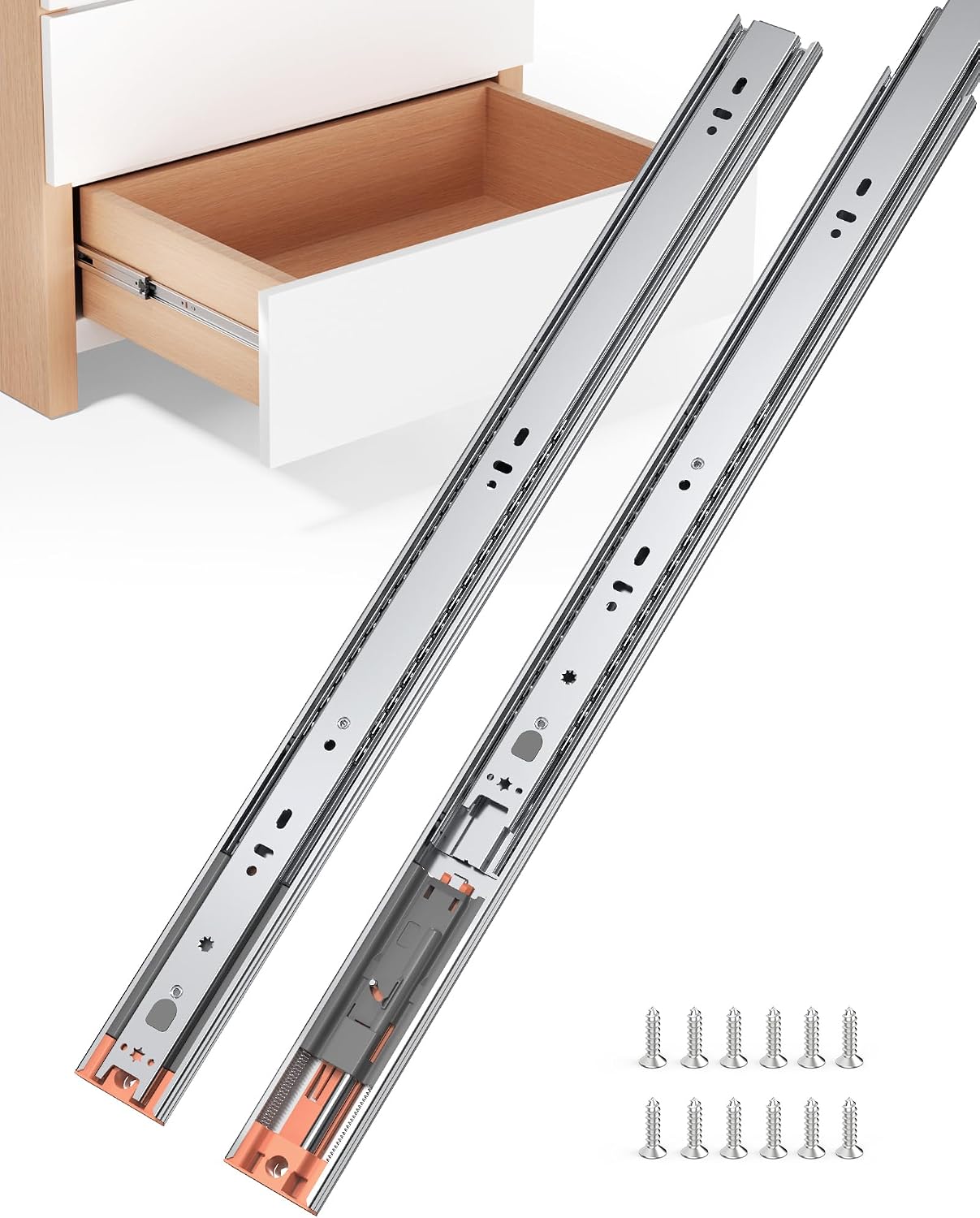 Glissières de tiroir à fermetu - Drawer Slide Pair avis et prix