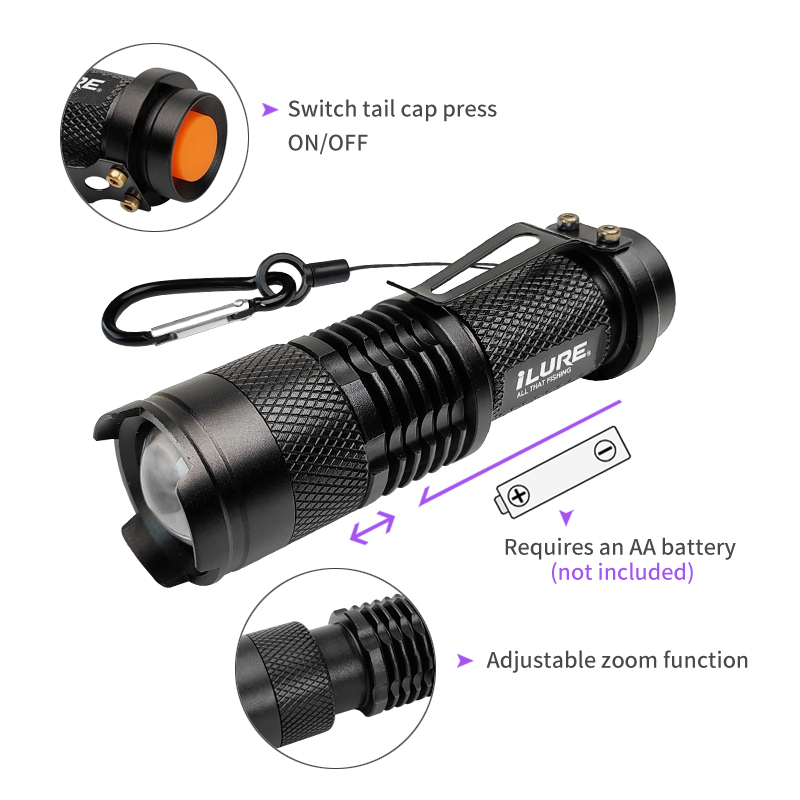 Mini lampe de poche UV 395nm,  - Furniture Hardware Jig avis et prix