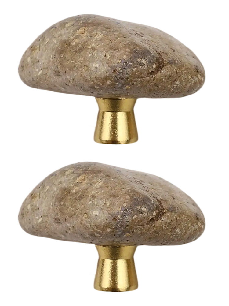 Poignées de porte en pierre na - Unique Furniture Hardware avis et prix