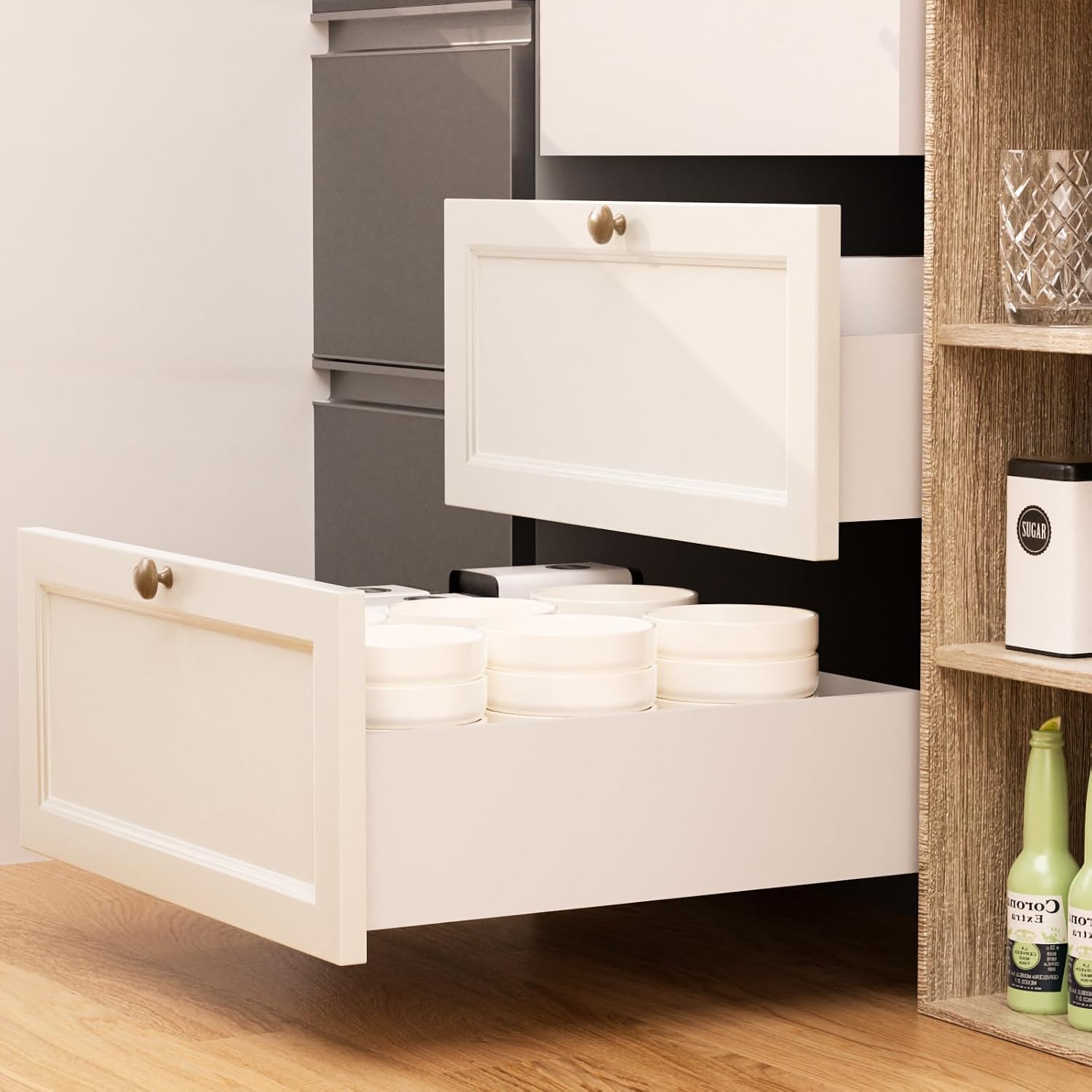 Glissières de tiroir à fermetu - Drawer Slide Pair avis et prix