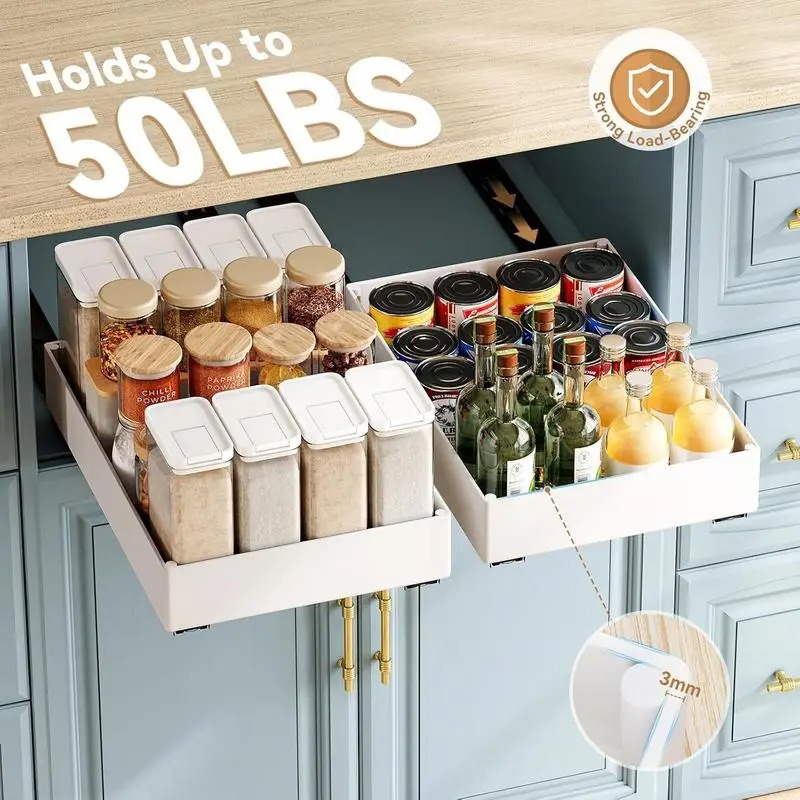 Organisateur de cuisine extrac - Drawer Slide Pair avis et prix