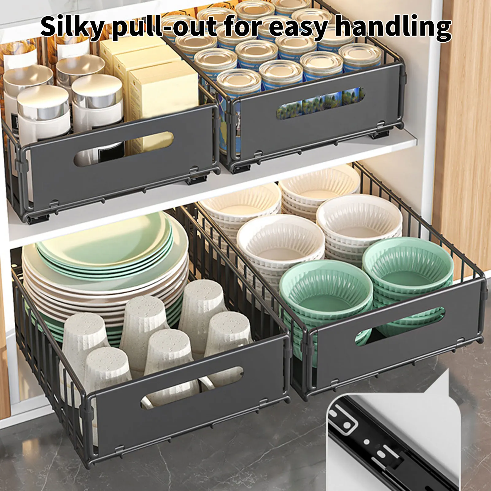 Étagère de rangement de cuisin - Drawer Slide Pair avis et prix